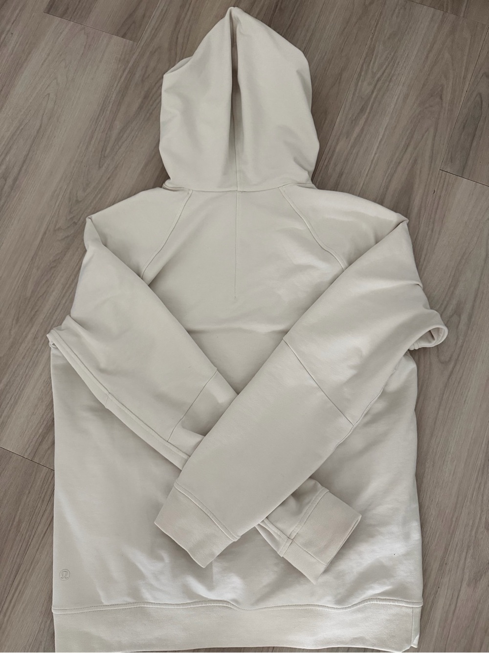 Women's Beige Hoodie with Tag